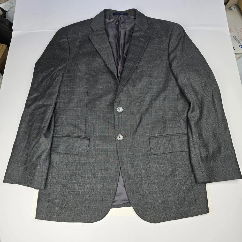 Joseph Abboud Nordstrom Loro Piana Mens 40R 34x30‎ Suit Jacket+PANTS Wool Blazer